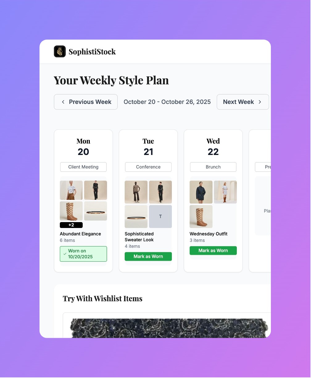 Outfit Recommendations